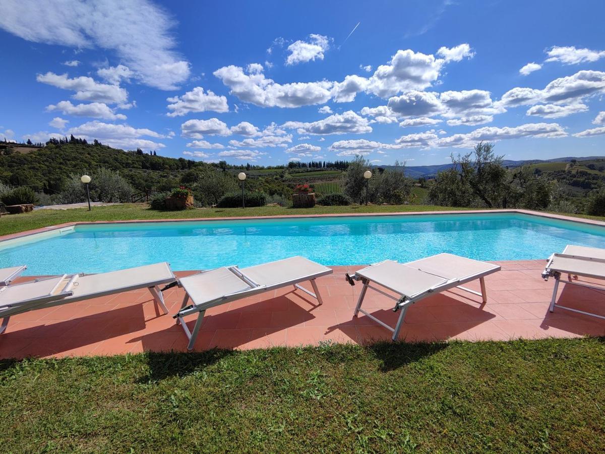 Agriturismo Sommassa Greve in Chianti Exteriör bild